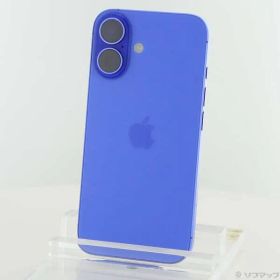 〔中古品〕 iPhone16 128GB ウルトラマリン MYDU3J／A SIMフリー【349】