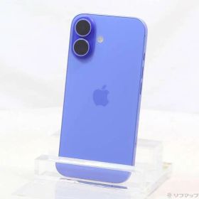〔中古品〕 iPhone16 128GB ウルトラマリン MYDU3J／A SIMフリー【295】