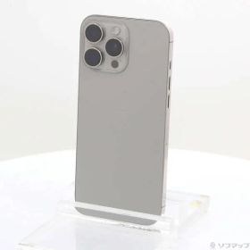 〔中古品〕 iPhone16 Pro Max 256GB ナチュラルチタニウム MYWK3J／A SIMフリー【262】