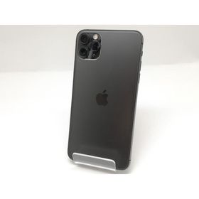 【中古】Apple au 【SIMロック解除済み】 iPhone 11 Pro Max 64GB スペースグレイ MWHD2J/A【宇田川】保証期間１ヶ月【ランクC】