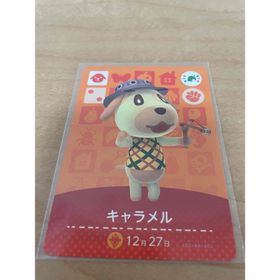 ニンテンドースイッチ(Nintendo Switch)のあつまれどうぶつの森 amiibo アミーボカード Switch キャラメル(その他)