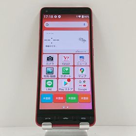 かんたんスマホ2 A001KC Y!mobile レッド 送料無料 即決 本体 c15596