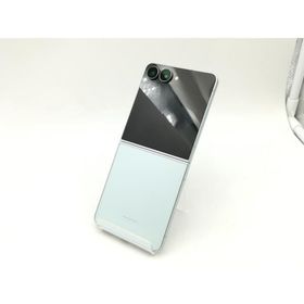 【中古】SAMSUNG 国内版 【SIMフリー】 Galaxy Z Flip7 ミント 12GB 256GB【広島】保証期間１ヶ月【ランクB】