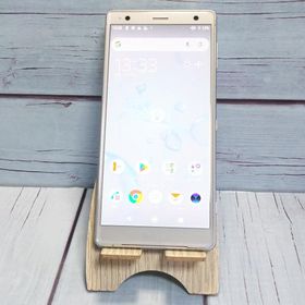 au SOV37 SONY Xperia XZ2 64GB リキッドシルバー ホワイト 本体 白ロム SIMロック解除済み SIMフリー 678584