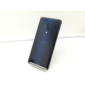【中古】SHARP SoftBank 【SIMロック解除済み】 AQUOS zero2 アストロブラック 8GB 256GB 906SH【札幌】保証期間１ヶ月【ランクC】