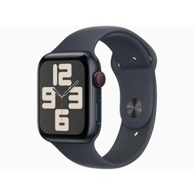 Apple MXGM3J/A Apple Watch SE 第2世代 GPS + Cellularモデル 44mmミッドナイトアルミニウムケースとミッドナイトスポーツバンド M/L 新品 送料無料