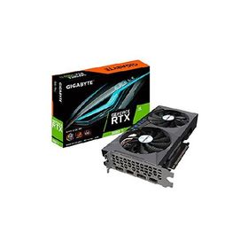 GIGABYTE GeForce RTX 3060 Ti Eagle OC 8G (REV2.0) Graphics Card, 2X WINDFORCE Fans, LHR, 8GB 256-bit GDDR6, GV-N306TEAGLE OC-8GD REV2.0 Video_並行輸入