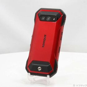 〔中古〕KYOCERA(京セラ) TORQUE 5G 128GB レッド KYG01 auロック解除SIMフリー〔251-ud〕