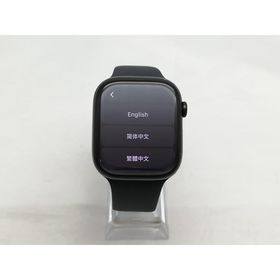 【中古】Apple Watch Series10 46mm GPS ジェットブラックアルミニウムケース/ブラックスポーツバンド (M/L) MWWQ3J/A【秋葉3号】保証期間１ヶ月【ランクB】