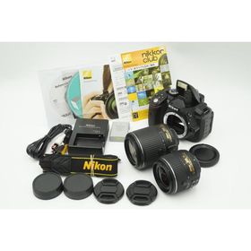 Nikon デジタル一眼レフカメラ D5300 ダブルズームキット2 ブラック