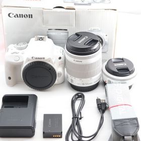 Canon デジタル一眼レフカメラ EOS Kiss X7(ホワイト) ダブルレンズキット2