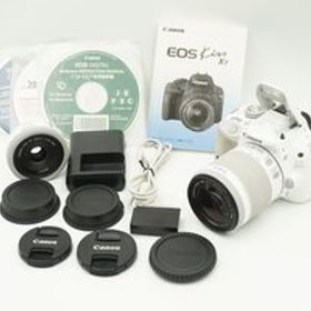 Canonデジタル一眼レフEOS Kiss X7(ホワイト)ダブルレンズキットEFS18-55mm F3.5-5.6 IS/EF40mm F2.8