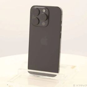 〔中古品〕 iPhone15 Pro 256GB ブラックチタニウム MTUC3J／A SIMフリー【368】