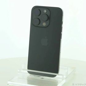 〔中古品〕 iPhone15 Pro 256GB ブラックチタニウム MTUC3J／A SIMフリー【368】