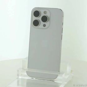 〔中古品〕 iPhone15 Pro 256GB ホワイトチタニウム MTUD3J／A SIMフリー【352】