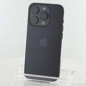 〔中古品〕 iPhone15 Pro 1TB ブラックチタニウム MTUQ3J／A SIMフリー【276】