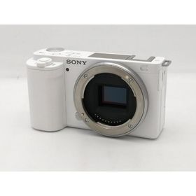 【中古】SONY VLOGCAM ZV-E10 ボディ ホワイト【新宿2】保証期間１ヶ月【ランクA】