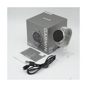 GARMIN(ガーミン) Venu 2 Plus Powder Gray/Passivated AMOLEDディスプレイ搭載 スマートウォッチ 【日本