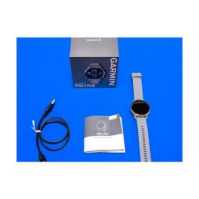 GARMIN(ガーミン) Venu 2 Plus Powder Gray/Passivated AMOLEDディスプレイ搭載 スマートウォッチ 【日本