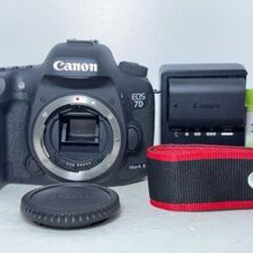 ◆極美品◆ Canon キヤノン EOS 7D Mark II デジタル 一眼レフカメラ ボディ 32GBメモリ
