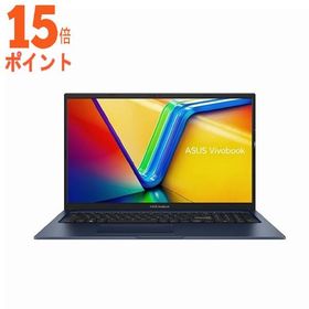 15倍ポイント ASUS｜エイスース ノートパソコン Vivobook 17 クワイエットブルー X1704VA-AU120W [17.3型 /…