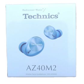 テクニクス(Technics)の【美品】Technics EAH-AZ40M2 モデレートブルー(ヘッドフォン/イヤフォン)