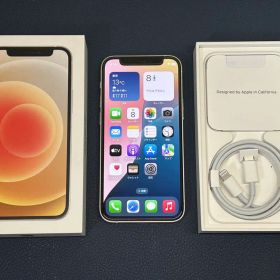 iPhone 12 mini White 128GB バッテリー100% ケース