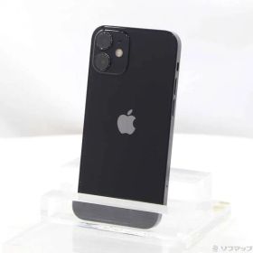 〔中古品〕 iPhone12 mini 128GB ブラック MGDJ3J／A SIMフリー【269】