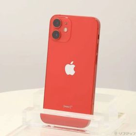 〔中古品〕 iPhone12 mini 256GB プロダクトレッド MGDU3J／A SIMフリー【348】