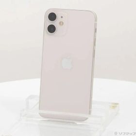 〔中古品〕 iPhone12 mini 128GB ホワイト MGDM3J／A SIMフリー【377】