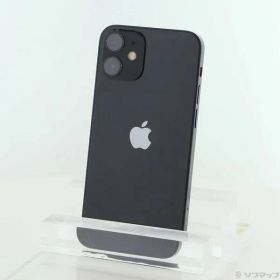 〔中古品〕 iPhone12 mini 128GB ブラック MGDJ3J／A SIMフリー【269】