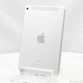 〔中古品〕 iPad mini 4 64GB シルバー MK732J／A auロック解除SIMフリー【247】