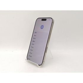 【中古】Apple 国内版 【SIMフリー】 iPhone 16 Pro 128GB ナチュラルチタニウム MYMY3J/A【新宿2】保証期間１ヶ月【ランクB】
