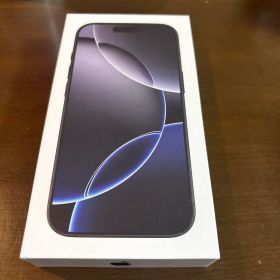 Apple iPhone 16 Proブラックチタニウム 256GB