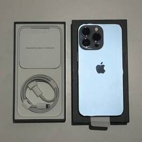 【送料無料】iPhone 13 Pro 512GB シエラブルー iOS 16.6 充電100%確認済 本体交換品 【バッテリー100%】