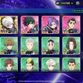 ブルーロックブレバト IOS版 激安！！ | ブルーロックBLAZE BATTLE(ブレバト)のアカウントデータ、RMTの販売・買取一覧