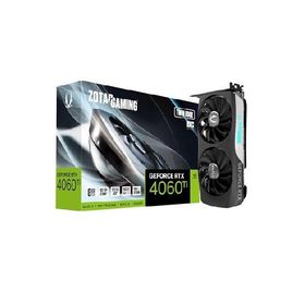 ZOTAC GAMING GeForce RTX 4060 Ti 8GB ツインエッジ OC DLSS 3 8GB GDDR6 128ビット 18Gbps PCIE 4.0 コンパクトゲーミンググラフィックスカード、IceStorm 2.0