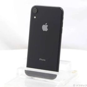 〔中古品〕 iPhoneXR 128GB ブラック MT0G2J／A SIMフリー【348】