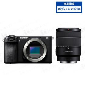 ソニー α6700 ILCE-6700 ボディ ブラック + 高倍率ズームレンズセット E 18-135mm F3.5-5.6 OSS SEL18135 ブラック SONY