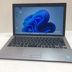 【i5第8世代】大人気の VAIO Pro PG VJPG11 i5-8250U / 8GB / 256BB 軽量ノートパソコン SSD Windows11