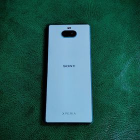 エクスペリア(Xperia)のSONY Xperia 8 SOV42 au版 64GB ブルー 難あり中古(スマートフォン本体)