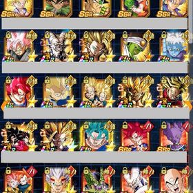 引退垢 lr50種↑120体↑ 力ブルー・速ゴジータ4虹 | ドッカンバトルのアカウントデータ、RMTの販売・買取一覧