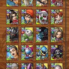 引退するので売ります。完凸多数 | ドラクエタクトのアカウントデータ、RMTの販売・買取一覧