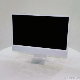 【中古】Apple(アップル) iMac 24-inch Mid-2021 MGPD3J／A Apple M1 8コアCPU_8コアGPU 16GB SSD2TB シルバー 〔15.7 Sequoia〕 【276-ud】