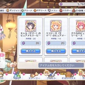 エリス・アメス・アネモネ・ドリマホ等垢 | プリンセスコネクト(プリコネR)のアカウントデータ、RMTの販売・買取一覧