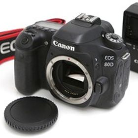 【全額返金保証】良品｜キヤノン EOS 80D ボディ（センサー清掃済み） CA01-B3672-3V1B