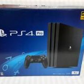 新品新古品 送料無料！ PS4Pro CUH-7100B B01 1TB ジェットブラック 付属品完品 美品 プレステ4プロ●661