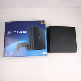 【中古】[本体][PS4] PlayStation 4 Pro(プレイステーション4 プロ) ジェット・ブラック 2TB SIE(CUH-7200CB01)(60019219)