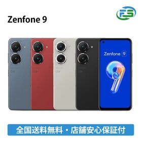 【SS限定10%OFF】 Zenfone 9 8GB 256GB ミッドナイトブラック SIMフリー 送料無料 スマホ 本体 ASUS シムフリー android