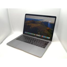 【中古】Apple MacBook Air 13インチ Corei5:1.6GHz 128GB スペースグレイ MRE82J/A (Late 2018)【高崎モントレー】保証期間1ヶ月【ランクC】